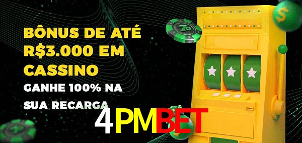 4PMBET melhor bônus de depósito