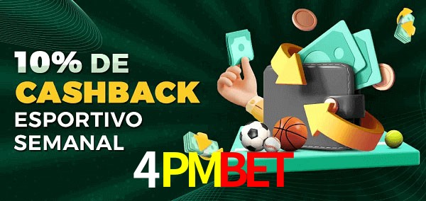 10% de bônus de cashback na 4PMBET